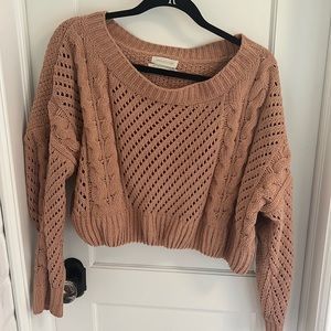 Urban outfitters quilted sweater